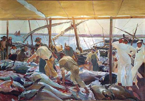 Joaquin Sorolla Ayamonte oil painting image